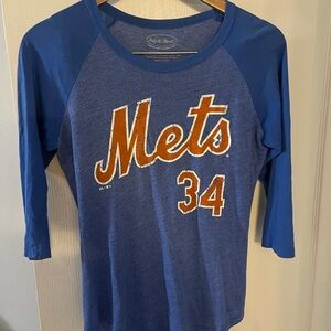 Blue Mets Women's Short Sleeve Tee